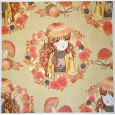 POLYBAVLNA-panel 35x35 cm  PODZIMNÍ FASHION  PBA128