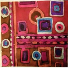 BAVLNĚNÁ LÁTKA - panel 35 X 35 cm  3MAN29