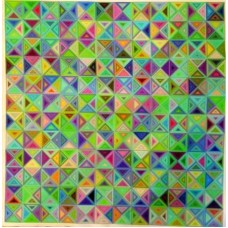 BAVLNĚNÁ LÁTKA - panel 35 X 35 cm  3MAN37