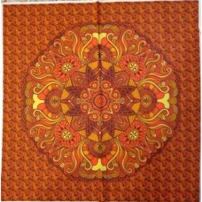 BAVLNĚNÁ LÁTKA - panel 35 X 35 cm  3MAN56
