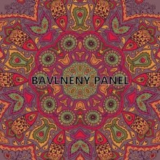 BAVLNĚNÁ LÁTKA - panel 35 X 35 cm  3MAN68