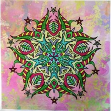 BAVLNĚNÁ LÁTKA - panel 35 X 35 cm  3MAN94