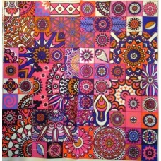 BAVLNĚNÁ LÁTKA - panel 35 X 35 cm  3MAN96