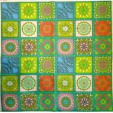 BAVLNĚNÁ LÁTKA - panel 35 X 35 cm  3MAN104