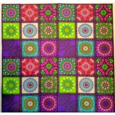 BAVLNĚNÁ LÁTKA - panel 35 X 35 cm  3MAN119