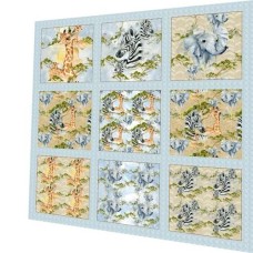 BAVLNĚNÝ PANEL SADA - 47 x 47 cm FCS6 KOLEKCE ZOO