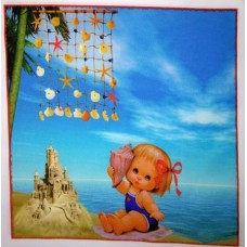 BAVLNĚNÝ PANEL  25 x 25 cm  4LP296