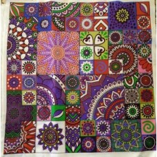 BAVLNĚNÁ LÁTKA - panel 35 X 35 cm  3MAN181