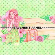 BAVLNĚNÝ PANEL  25 x 25 cm  4LP312