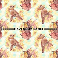 BAVLNĚNÝ PANEL  25 x 25 cm  4LP319