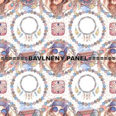 BAVLNĚNÝ PANEL  25 x 25 cm  4LP326