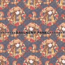 BAVLNĚNÝ PANEL  25 x 25 cm  4LP342