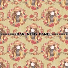 BAVLNĚNÝ PANEL  25 x 25 cm  4LP344