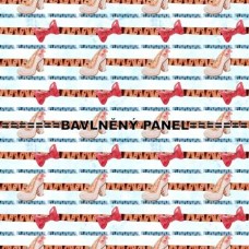 BAVLNĚNÝ PANEL  25 x 25 cm  4LP348