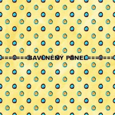 BAVLNĚNÝ PANEL  25 x 25 cm  4LP418