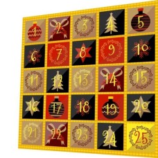 ADVENT.KALENDÁŘ-PANEL 47 X 47 cm NA OBJEDNÁVKU  AK3