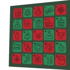 ADVENT.KALENDÁŘ-PANEL 47 X 47 cm NA OBJEDNÁVKU  AK7