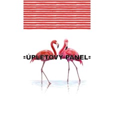 Úpletový panel 65 x 110 cm PLAMEŇÁK1