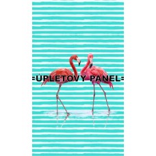 Úpletový panel 65 x 110 cm PLAMEŇÁK3