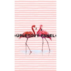 Úpletový panel 65 x 110 cm PLAMEŇÁK12