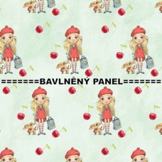 BAVLNĚNÝ PANEL  25 x 25 cm  4LP452