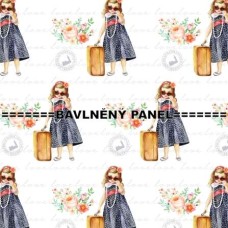BAVLNĚNÝ PANEL  25 x 25 cm  4LP473