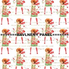 BAVLNĚNÝ PANEL  25 x 25 cm  4LP477