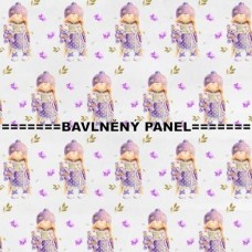 BAVLNĚNÝ PANEL  25 x 25 cm  4LP484