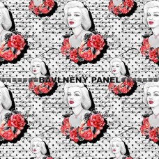BAVLNĚNÝ PANEL  25 x 25 cm  4LP530