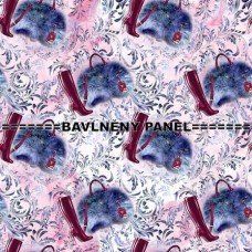 BAVLNĚNÝ PANEL  25 x 25 cm  4LP542