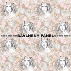 BAVLNĚNÝ PANEL  25 x 25 cm  4LP556