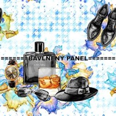 BAVLNĚNÝ PANEL  25 x 25 cm  4LP562