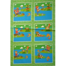 BAVLNĚNÝ PANEL - SADA 31 x 46 cm  6DG79