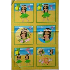 BAVLNĚNÝ PANEL - SADA 31 x 46 cm  6DG80