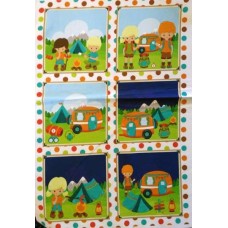 BAVLNĚNÝ PANEL - SADA 31 x 46 cm  6DG82