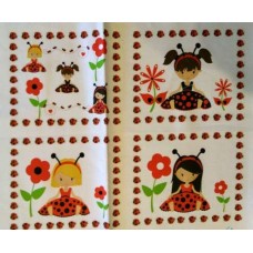 BAVLNĚNÝ PANEL - SADA 27 x 33 cm  6DG94