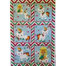 BAVLNĚNÝ PANEL - SADA 31 x 46 cm  6DG100