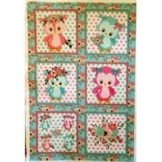 BAVLNĚNÝ PANEL - SADA 27 x 40 cm  6DG110