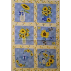 BAVLNĚNÝ PANEL - SADA 31 x 45 cm  6DG125