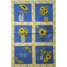 BAVLNĚNÝ PANEL - SADA 31 x 45 cm  6DG126