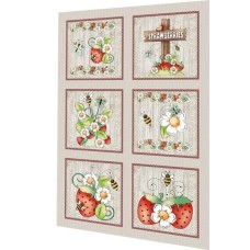 BAVLNĚNÝ PANEL - SADA 27 x 40 cm  MD48
