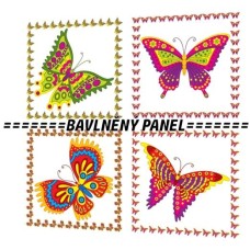 BAVLNĚNÝPANEL - SADA 25 X 25 CM PO-37