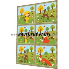 BAVLNĚNÝ PANEL - SADA 21 X 30 CM PO-28