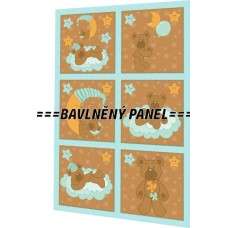 BAVLNĚNÝ PANEL - SADA 24 X 36 CM PO-19