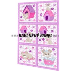 BAVLNĚNÝ PANEL - SADA 24 X 36 CM PO-21