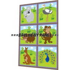 BAVLNĚNÝ PANEL - SADA 24 X 36 CM PO-22