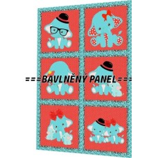 BAVLNĚNÝ PANEL - SADA 24 X 36 CM PO-25