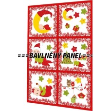 BAVLNĚNÝ PANEL - SADA 24 X 36 CM PO-27