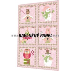 BAVLNĚNÝ PANEL - SADA 30 X 45 CM PO-32