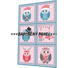 BAVLNĚNÝ PANEL - SADA 30 X 45 CM PO-33